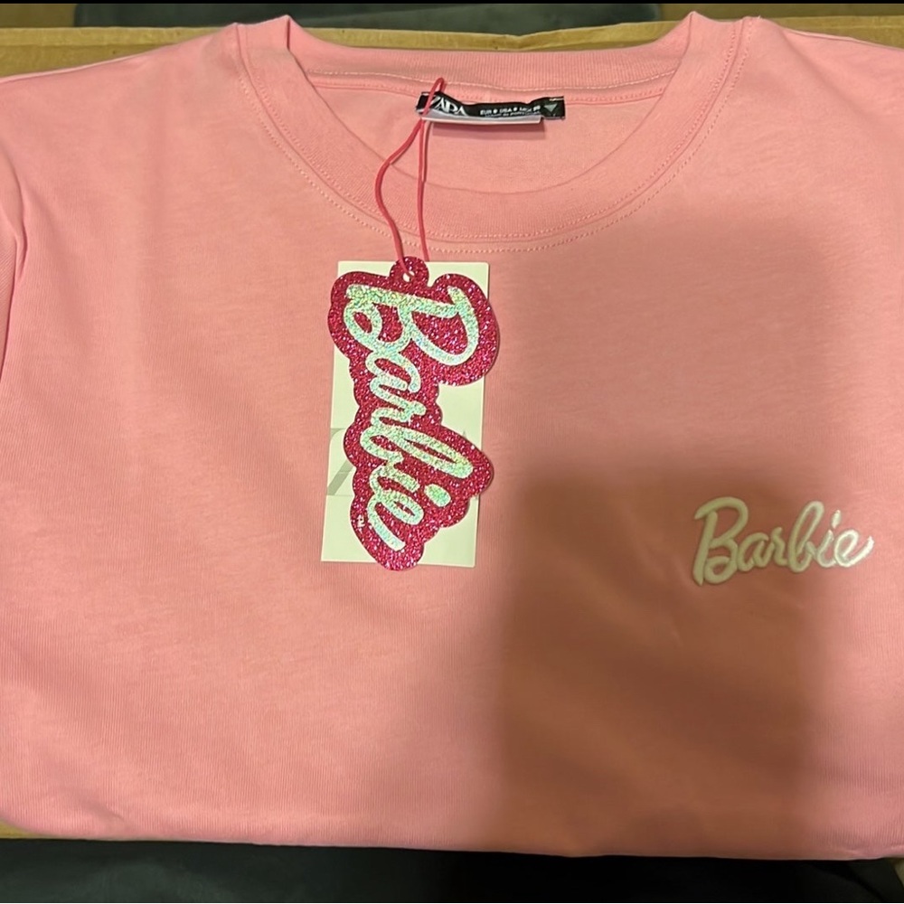 LIMITED EDITION Zara Barbie T shirt SMALL